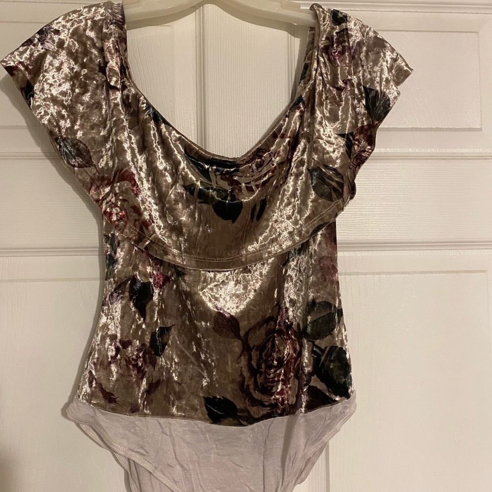 Off-The Shoulder One Piece Body Suit